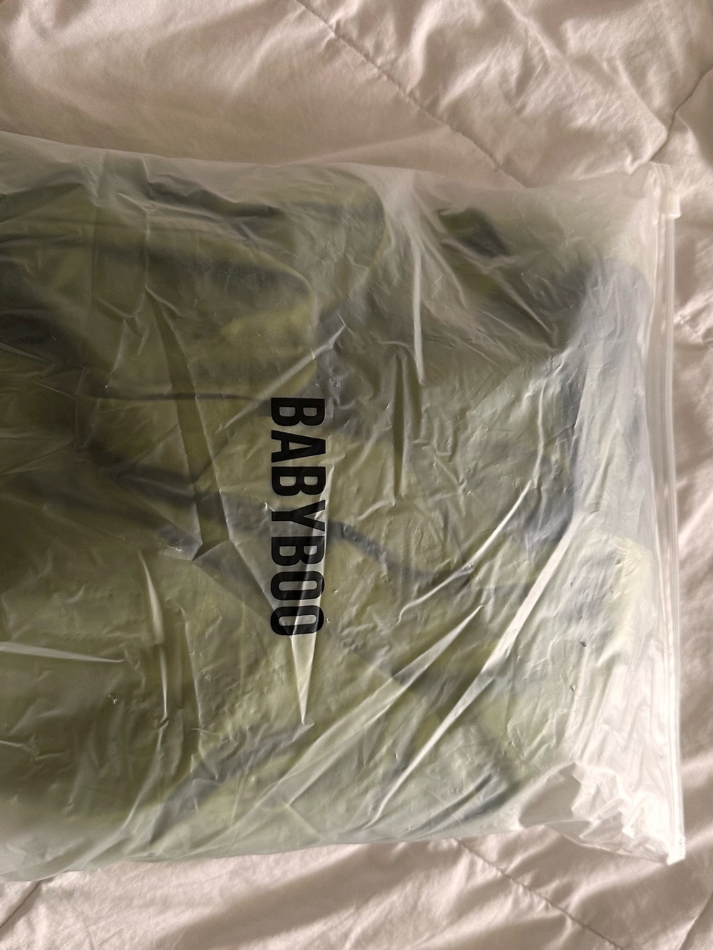BABYBOO Olive Green Maxi Dress with Pleated Halter Bodice - Picture 8 of 10